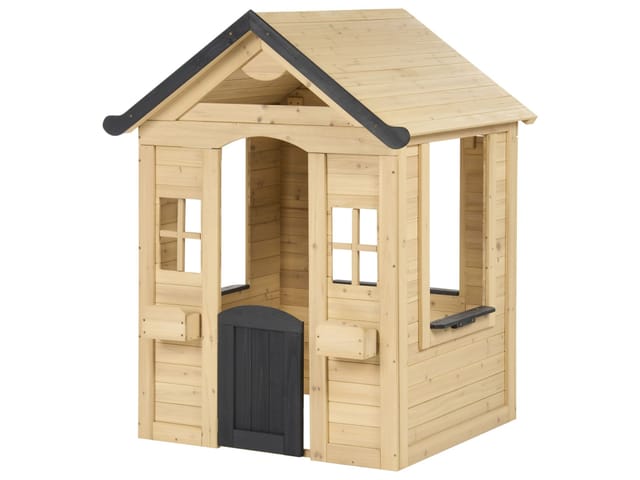Garten Spielhaus Sutera Tannenholz Hellbraun