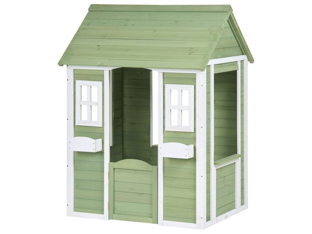Garten Spielhaus Sauris Tannenholz Grün