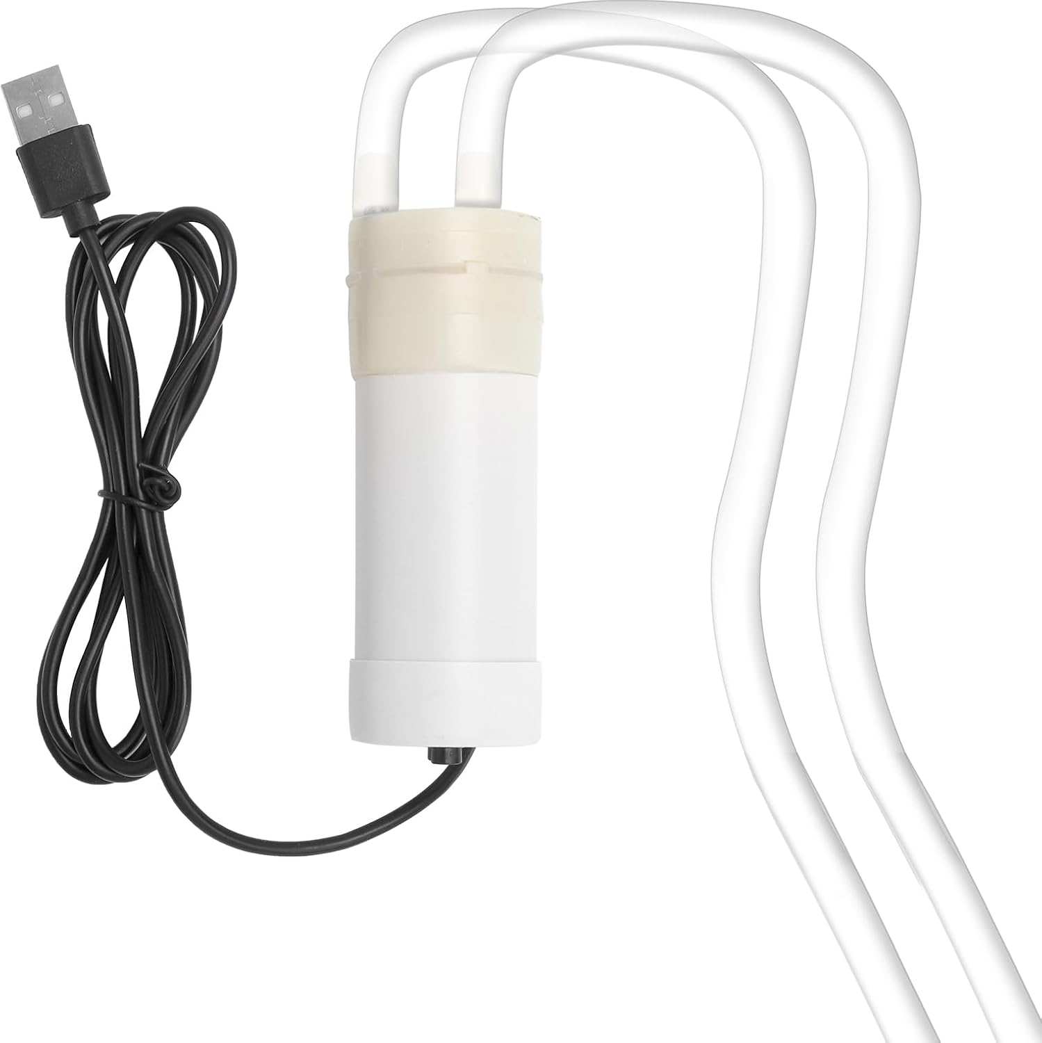 Hengbird Mini-usb-gleichstrom-wasserpumpe Mit Selbstansaugung – 5-v-kleinpumpe Mit Leisem Betrieb, 1 M Pvc-schlauch Und Steinfilter, Tragbare Umwälzpumpe Für Aquarium, Garten Und Camping
