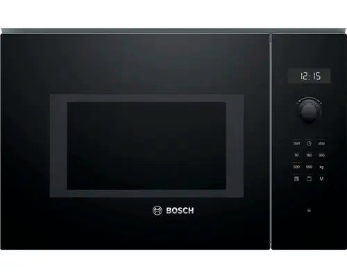 [neuwertig] B-ware Bosch Mikrowelle Ofen Einbau Küche Schwarz Edelstahl Bel554 Mb0 25 Liter Grill