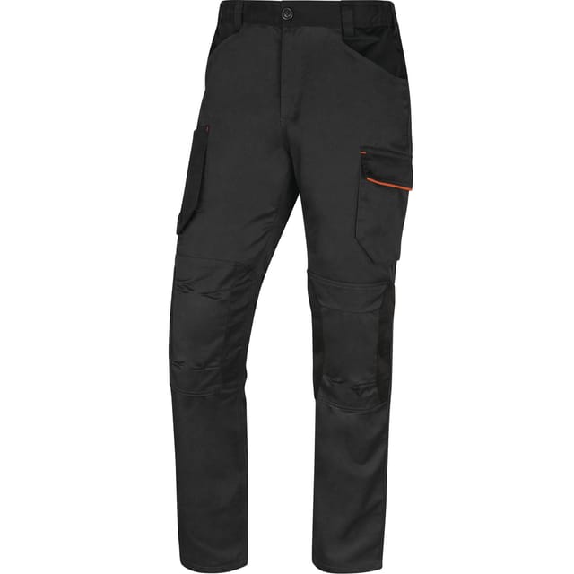 Pantalon Delta Plus Mach2 M2pa3str Gris Orange- M2pa3strgo0 46/48 (xl)