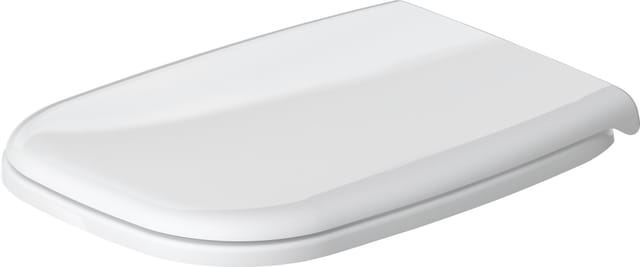 Duravit Wc-sitz D-code Ohne Absenkautomatik Scharniere Edelstahl, Lang, Weiss
