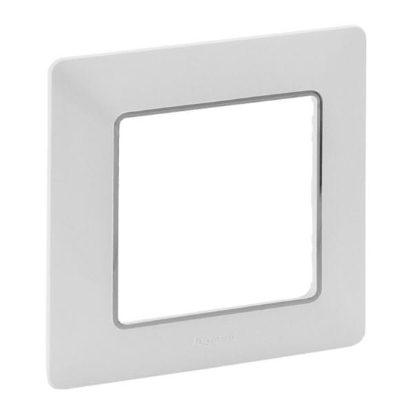 Legrand Vlife 1fach Rahmen Uw/chrom (754031)