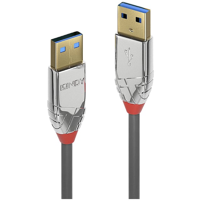 Usb-kabel Usb 3.2 Gen1 (usb 3.0 / Usb 3.1 Gen1) Usb-a Stecker, Usb-a Stecker 3.00 M Grau 3662 - Lindy