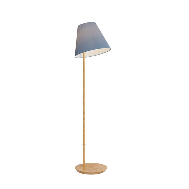 Lucande - Stehlampe 'jinda' Aus Textil Für Wohnzimmer & Esszimmer Von