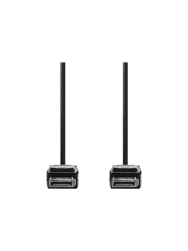 Displayport Kabel Displayport Stecker Displayport Stecker 4k60hz Vernickelt 300 M Rund Pvc Schwarz Boxen 38750