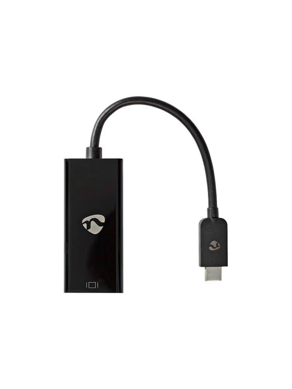 Usb C Adapter Usb 32 Gen 1 Usb C Stecker Mini Displayport Buchse 8k60hz 020 M Rund Vernickelt Pvc Schwarz Plastiktute