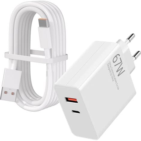 67-w-schnellladegerät Für Xiaomi 14/15 Ultra/14t/14/13t/13 Lite, Redmi Note 15/14/13/a3/12/11/10 Pro 5g, Poco F7/x7/x6/m6/x5 Pro/f4/x4 5g/x4 Gt/x5/f3, Turbo-ladegerät Mit 1 M Langem 6-a-usb-c-kabel