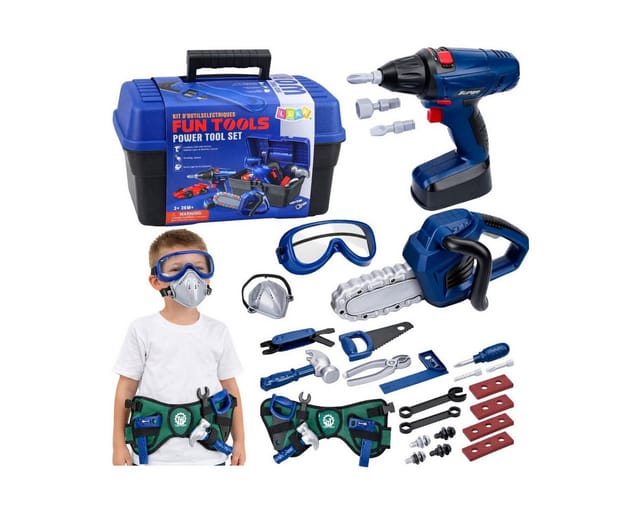 Kleiner Heimwerker-werkzeugkasten, Schraubendreher, 30-teilig.