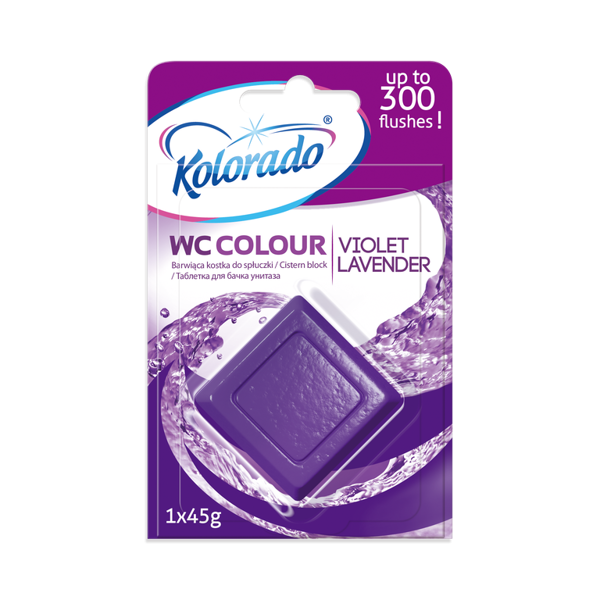 Kolorado Wc Colour Lavender Toilettenwürfel 45g
