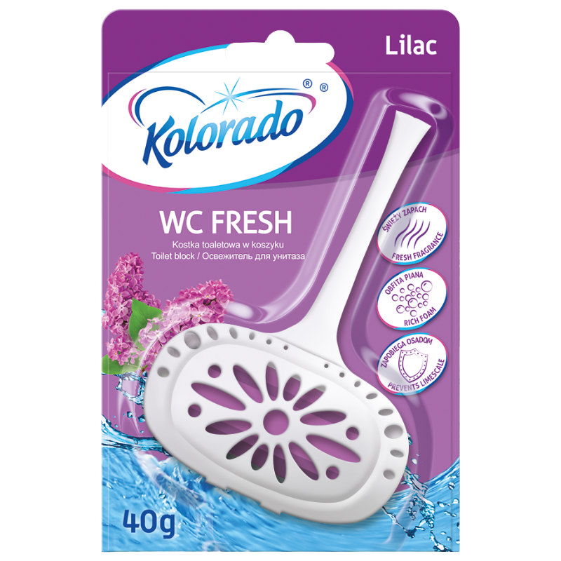 Kolorado Wc Toilettenblock Mit Frischem Fliederduft 40 G