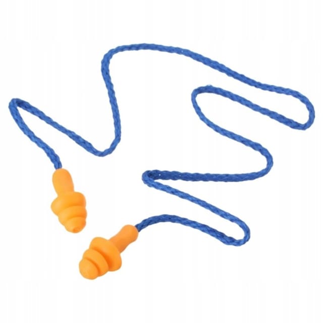 Ohrstöpsel An Einem Kabel