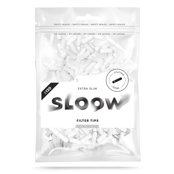 Slowo Extra Slim Filter 5,3 Mm, 120 Stück