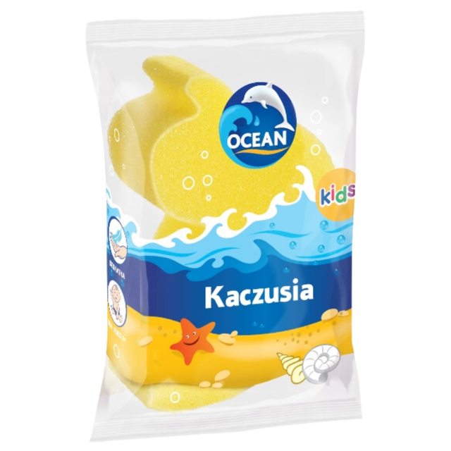Badeschwamm Mit Ozeanente Für Kinder, 1 Stück