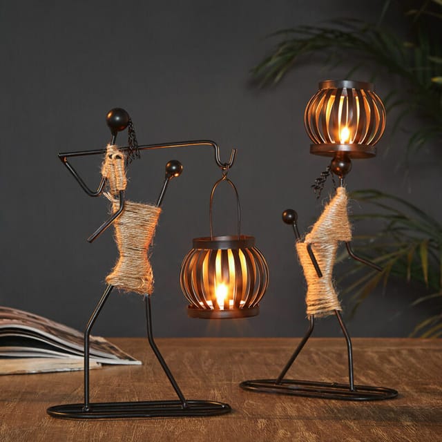 Kabellose Außenleuchte Aus Schwarzem Metall – Vintage-nachttischlampe Mit Warmem Licht – Ideal Für Schreibtisch Und Nachttisch – Qersta