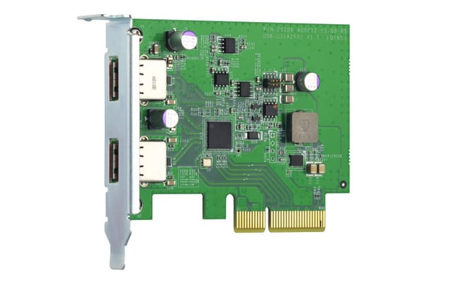 Qnap Qxp-10g2u3a Schnittstellenkarte/adapter Eingebaut Usb 3.2 Gen 2 (3.1 Gen 2)