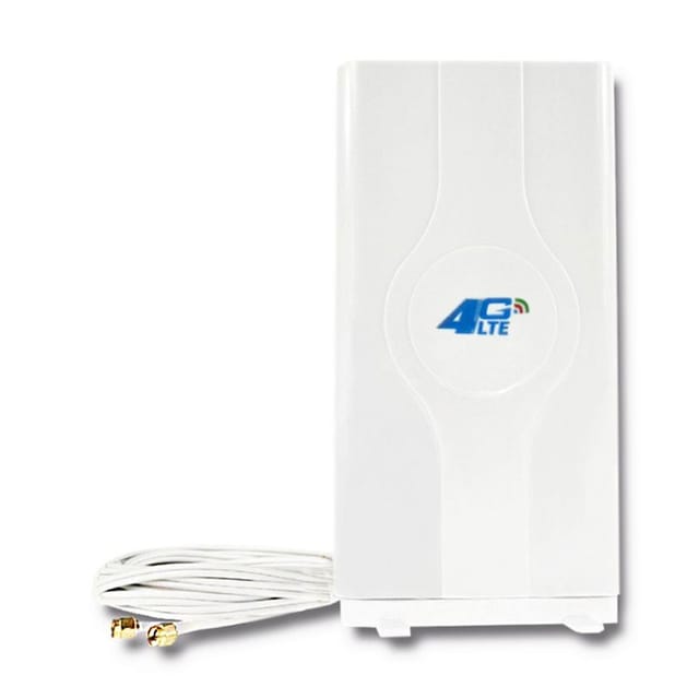 Qoltec 4g Lte Dualantenne Mit Zwei Sma-anschlüssen 30 Dbi Intern