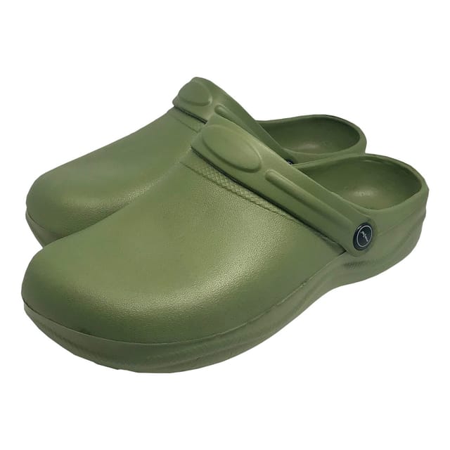 Unisex Clogs Aus Eva-kunststoff In Grün 42