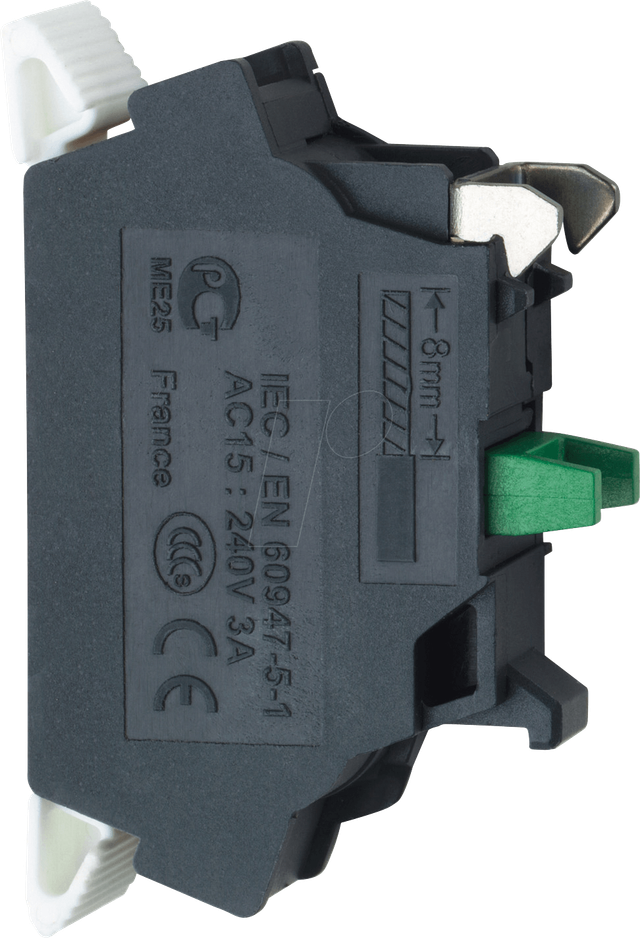 Schneider Electric - Zbe1015 Kontaktelement 1 Schließer Tastend 240 V 1 St.