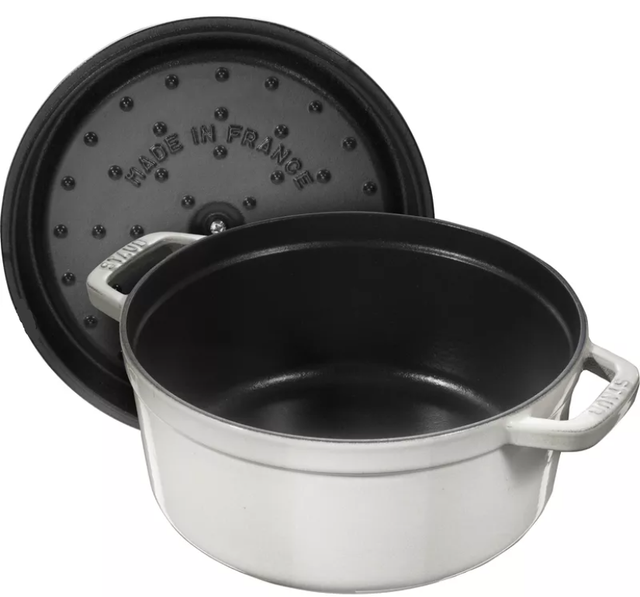 Cocotte Rund White Truffle 26cm (4050-413-0) - Staub