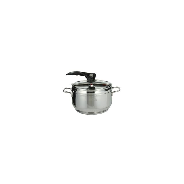 Tognana Porcellane V5458j2inox Schnellkochtopf 5 L Schwarz, Edelstahl