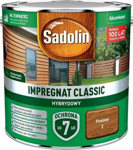 Sadolin Impregnat Classic Transparent 2,5 Liter Holzschutz