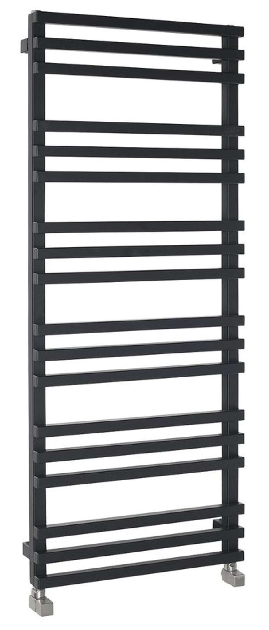 Sapho - Fantina - Heizkörper, 50x122 Cm, 495 W, Schwarz Matt Ir511