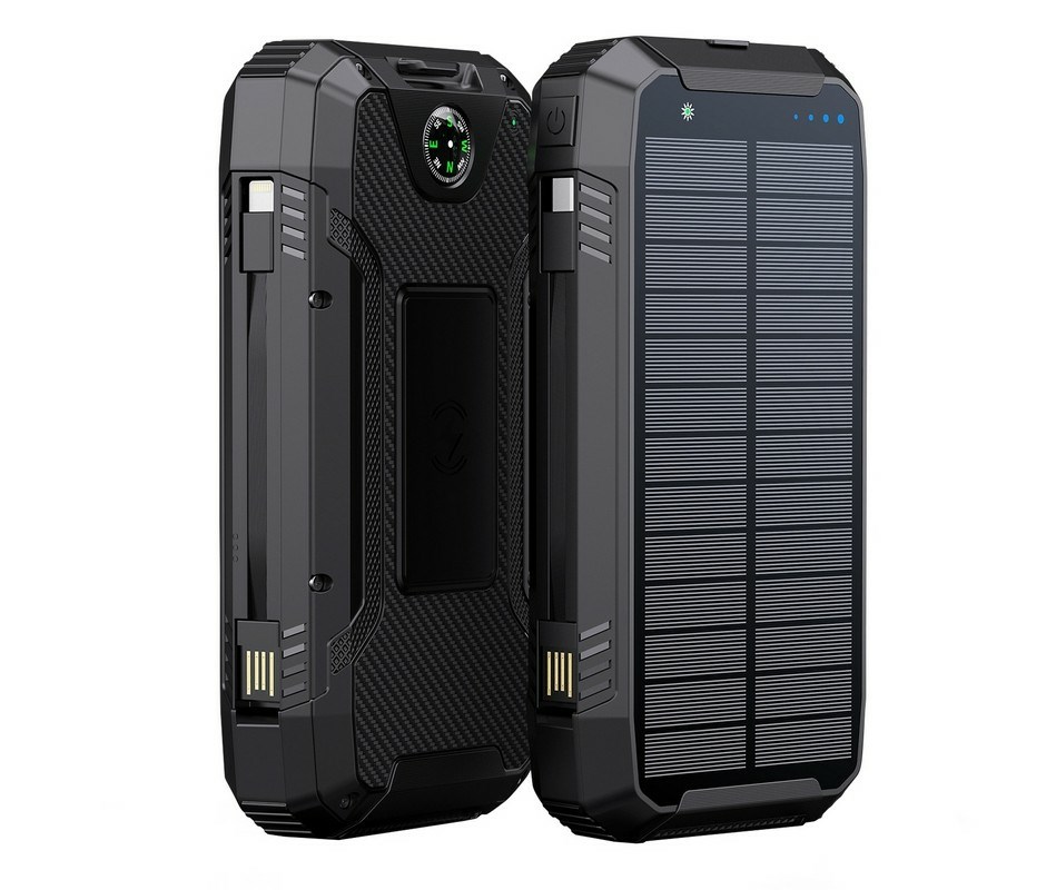 Powerneed S20000q Mobile Device Charger Universal Lightning, Solar, Usb Wireless Charging Fast Charging Outdoor