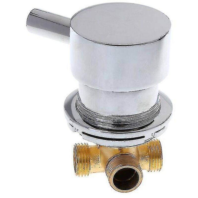 Ahlsen – Thermostat-duscharmatur G1/2 – Verdicktes Messing – Warm- Und Kaltwasseranschlüsse – Präzise Temperaturregelung