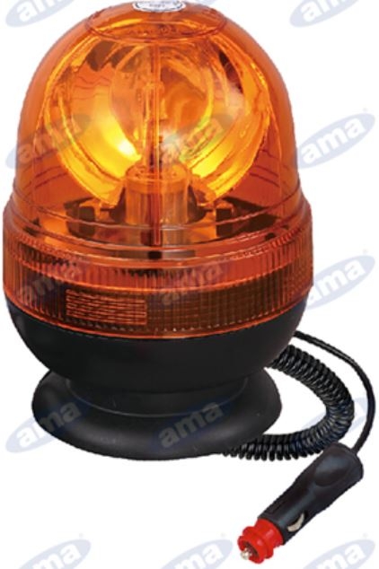 Halogen-rundumleuchte 12v 55w Magnetfuß 169x127 Mm Traktor Industriefahrzeug