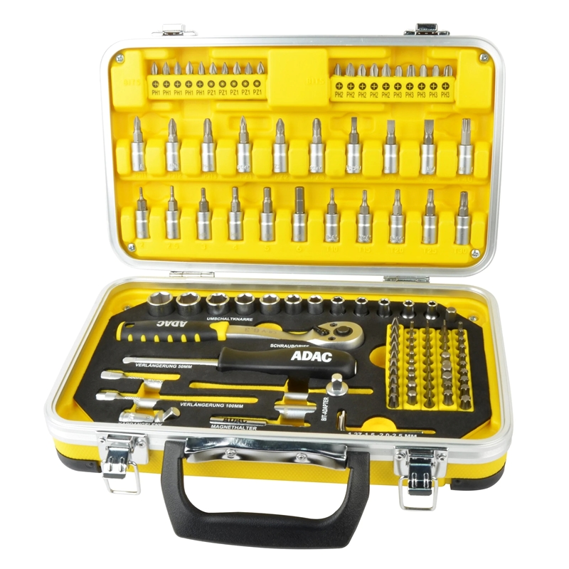 Brüder Mannesmann Werkzeugkoffer M98416 116-tlg. Adac Edition Schraub- Und Bitsatz