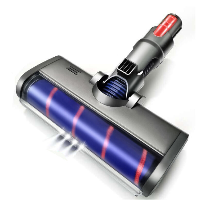 Motorisierte Turbobürste Für Dyson Staubsauger V7, V8, V10 Und V11 – Weiche Walze Für Hartholz- Und Fliesenböden – Integrierte Led-beleuchtung
