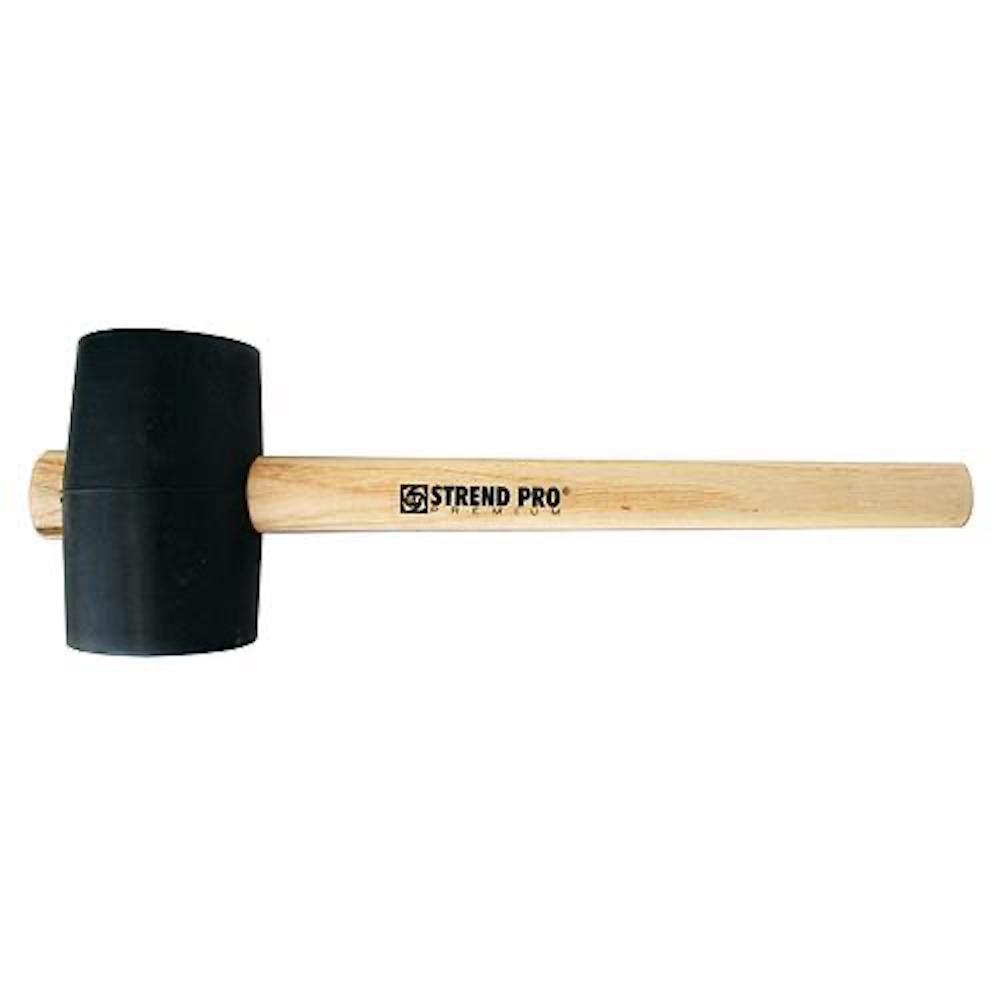 Hammer Strend Pro Premium Hm226, 680 G, 300 Mm, Gummi, Holzgriff, Durchmesser 70 Mm