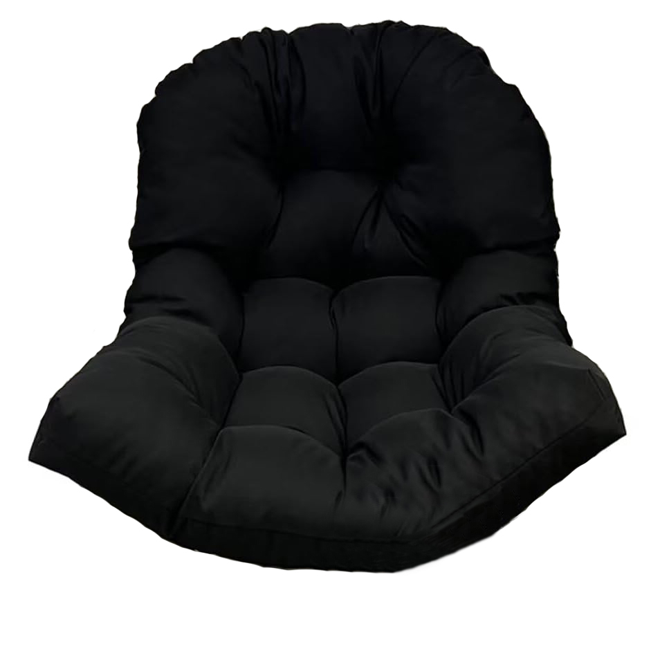 – Sitzkissen Für Schaukelstühle, 80 X 120 Cm – Gebürsteter Stoff Und Pp-baumwolle – Rutschfest Und Strapazierfähig – Für Hängesessel Im Innen- Und Außenbereich