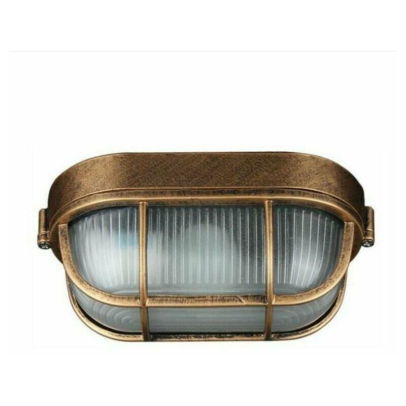 Ulisem Außenwandleuchte, Ovale Wandleuchte Aus Aluminiumdruckguss, Maritime Wandleuchte, Vintage-industrie-bootslampe, Wanddekoration Für Terrasse Und Flur