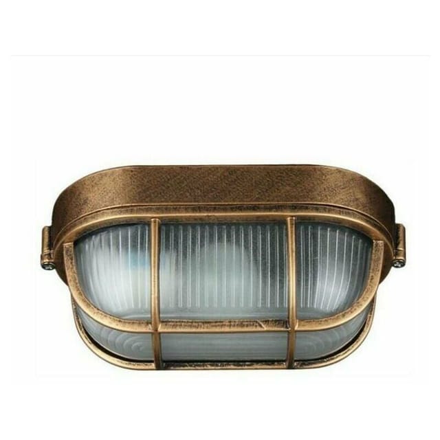 Ulisem Außenwandleuchte, Ovale Wandleuchte Aus Aluminiumdruckguss, Maritime Wandleuchte, Vintage-industrie-bootslampe, Wanddekoration Für Terrasse Und Flur