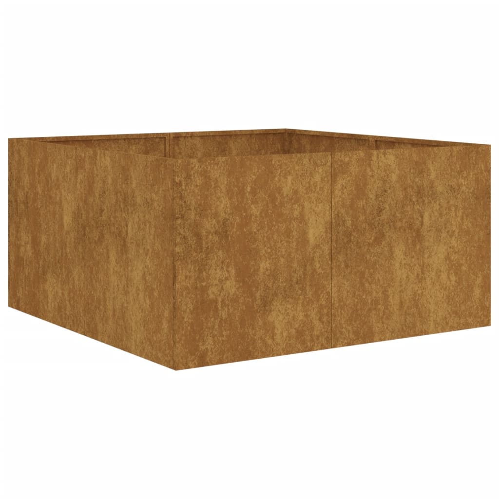 Pflanzkübel 80x80x40 Cm Cortenstahl Vidaxl