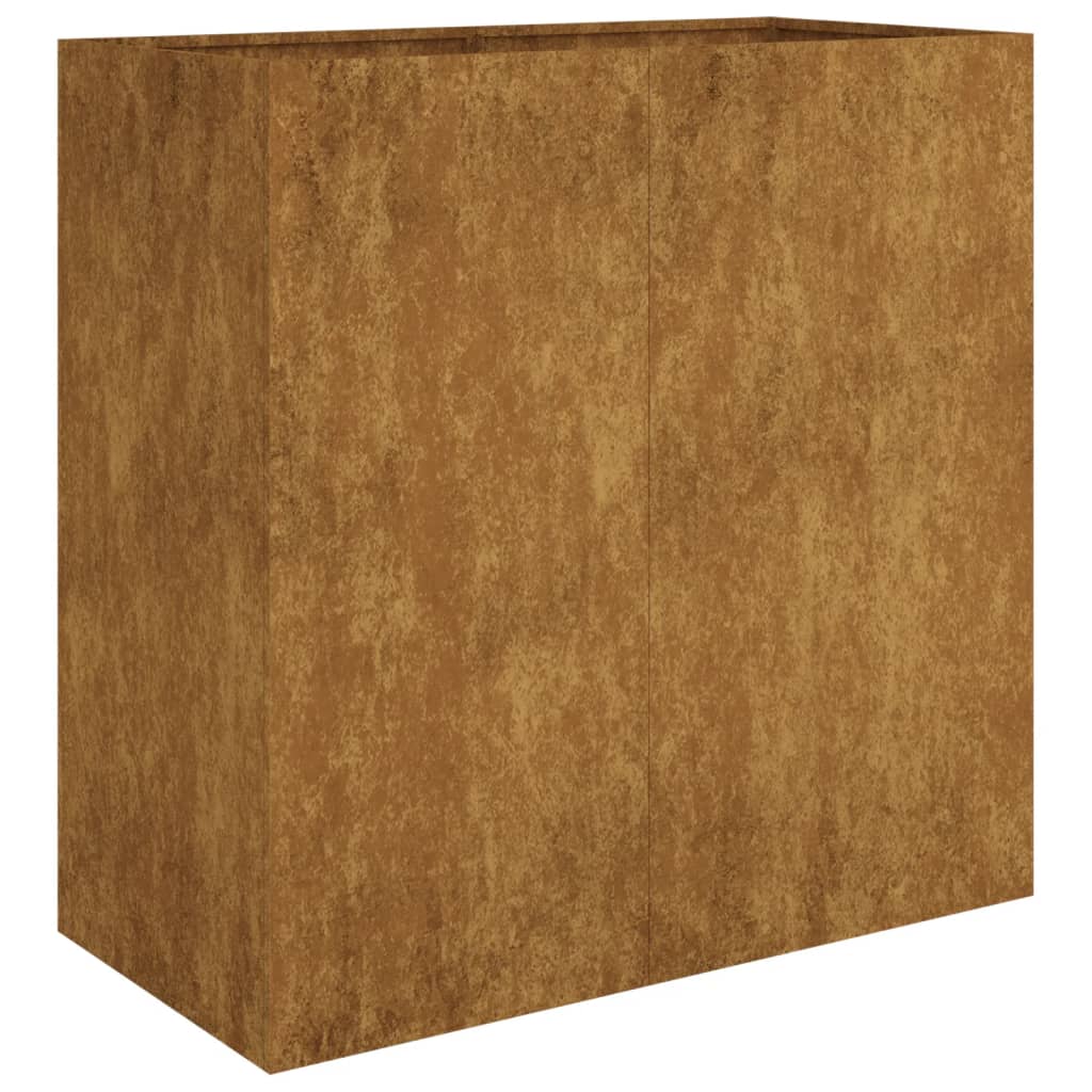 Prolenta Premium Pflanzkübel 40x80x80 Cm Cortenstahl