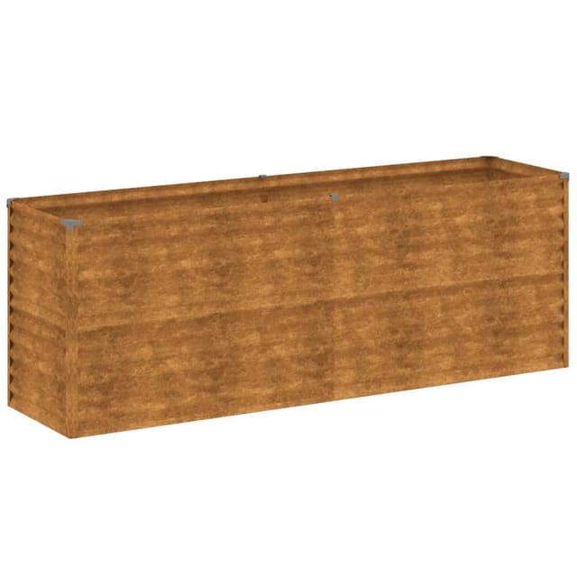 Hochbeet 196x50x69 Cm Cortenstahl Vidaxl