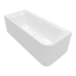 Loop & Friends 1800 X 800 Mm Badewanne Wandhängend Ecke Links Square, Ohne Füße, Weiß - Villeroy&boch