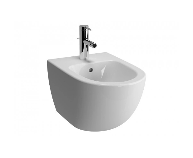 Wand-bidet 54 Cm Aus Mattweißer Keramik – Vitra Sento