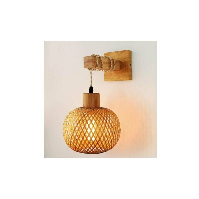 Candyse Wandleuchte Fürs Schlafzimmer, Holz-wand- Und Stehlampe Fürs Wohnzimmer, Flur