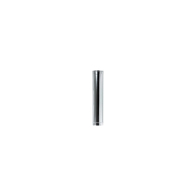 Edelstahlrohr Aisi 304 Ø100 Mm, 100 Cm Für Schornsteinanlagen