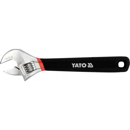 Yato, Modell Yt-21653, Verstellbarer Schraubenschlüssel, Professionelles Werkzeug Zur Feineinstellung, Robuster Stahl, Ergonomischer Griff, Ideal Für Sanitär- Und Mechanische Arbeiten.