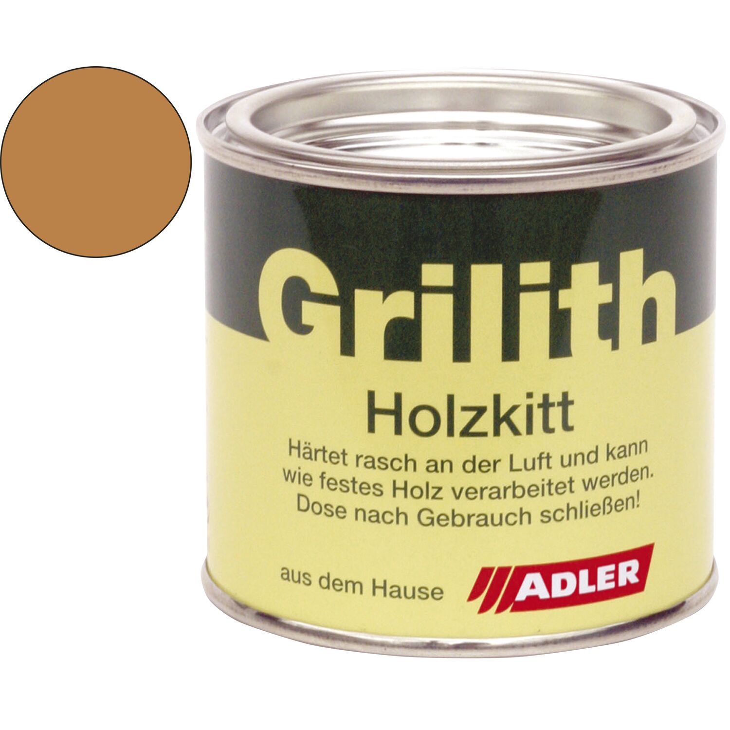 Grilith Holzkitt - Reparaturpaste Spachtelmasse, Ideal Zur Holzreparatur, Kirschbaum 200ml