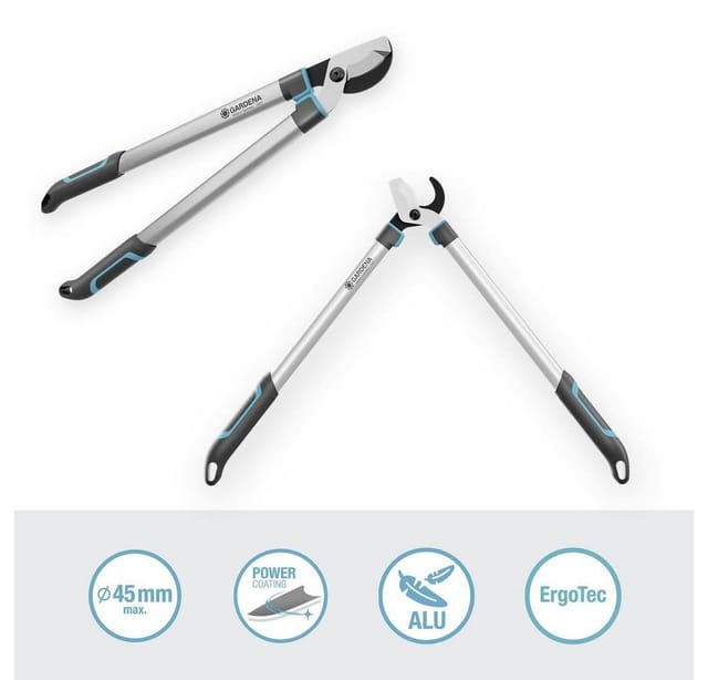 Astschere Easycut L, Bypass-schneidprinzip, Für Frisches Holz