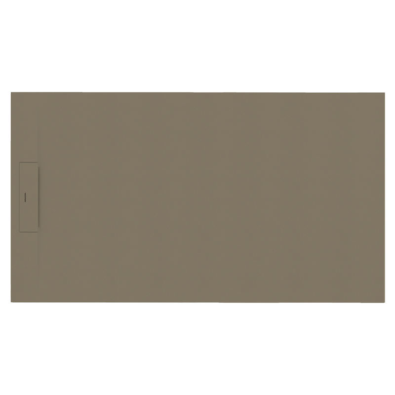 Siena Rechteckige Duschwanne Sanydur Gel Coat 110 X 100 Cm, Moka - Sanycces