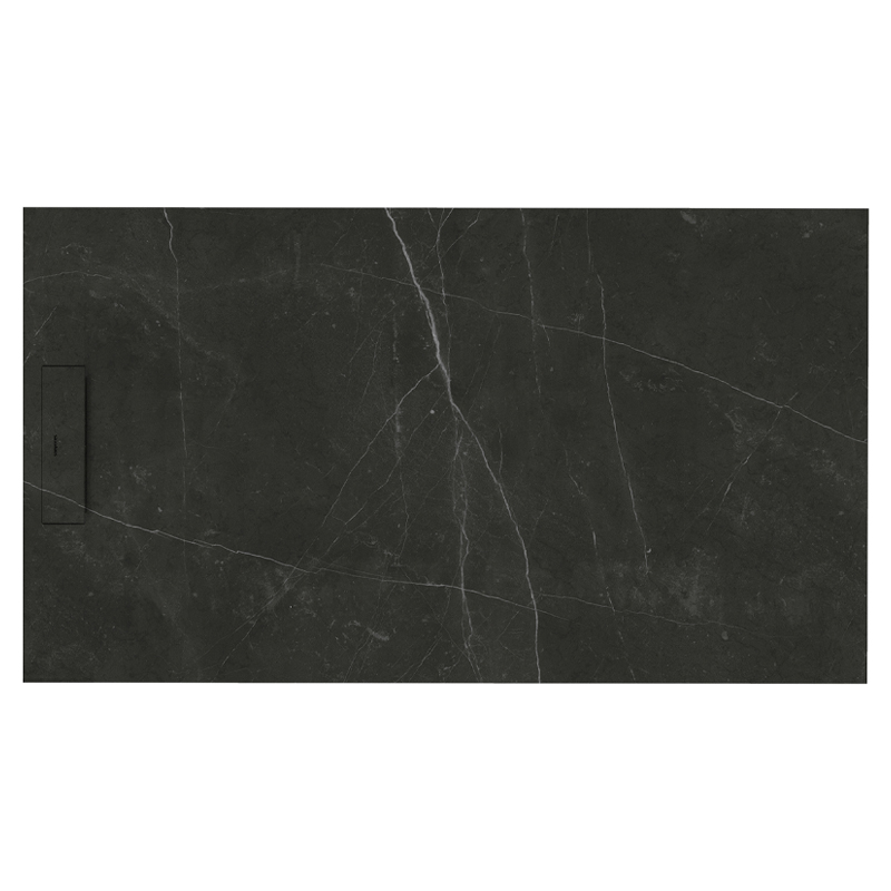 Siena - Duschwanne 120 X 100 Cm - Marquina - Widerstandsfähig Und Designstark - In Verschiedenen Größen Und Farben Erhältlich