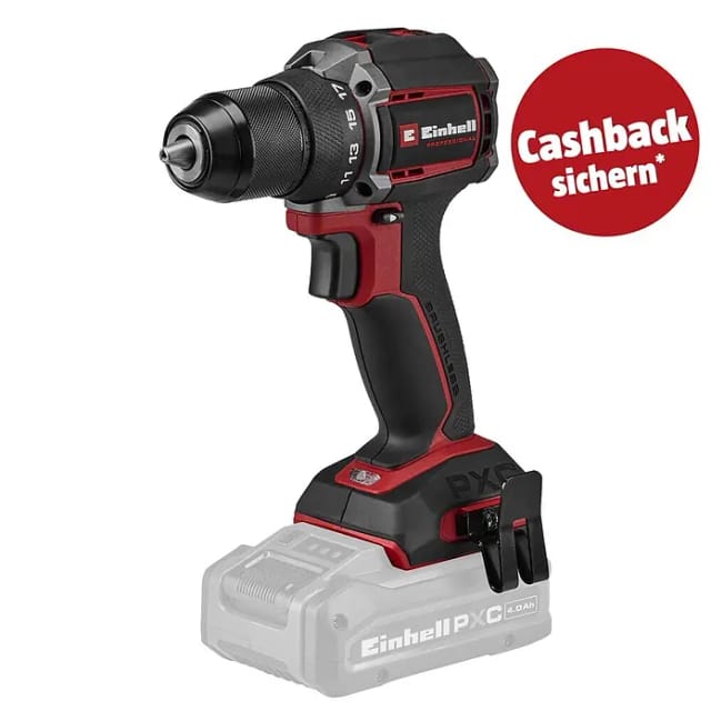 EINHELL Akku-Bohrschrauber »Professional«, TP-CD 18/50-C Li BL - Solo, 18V, ohne Akku und Ladegerät - rot