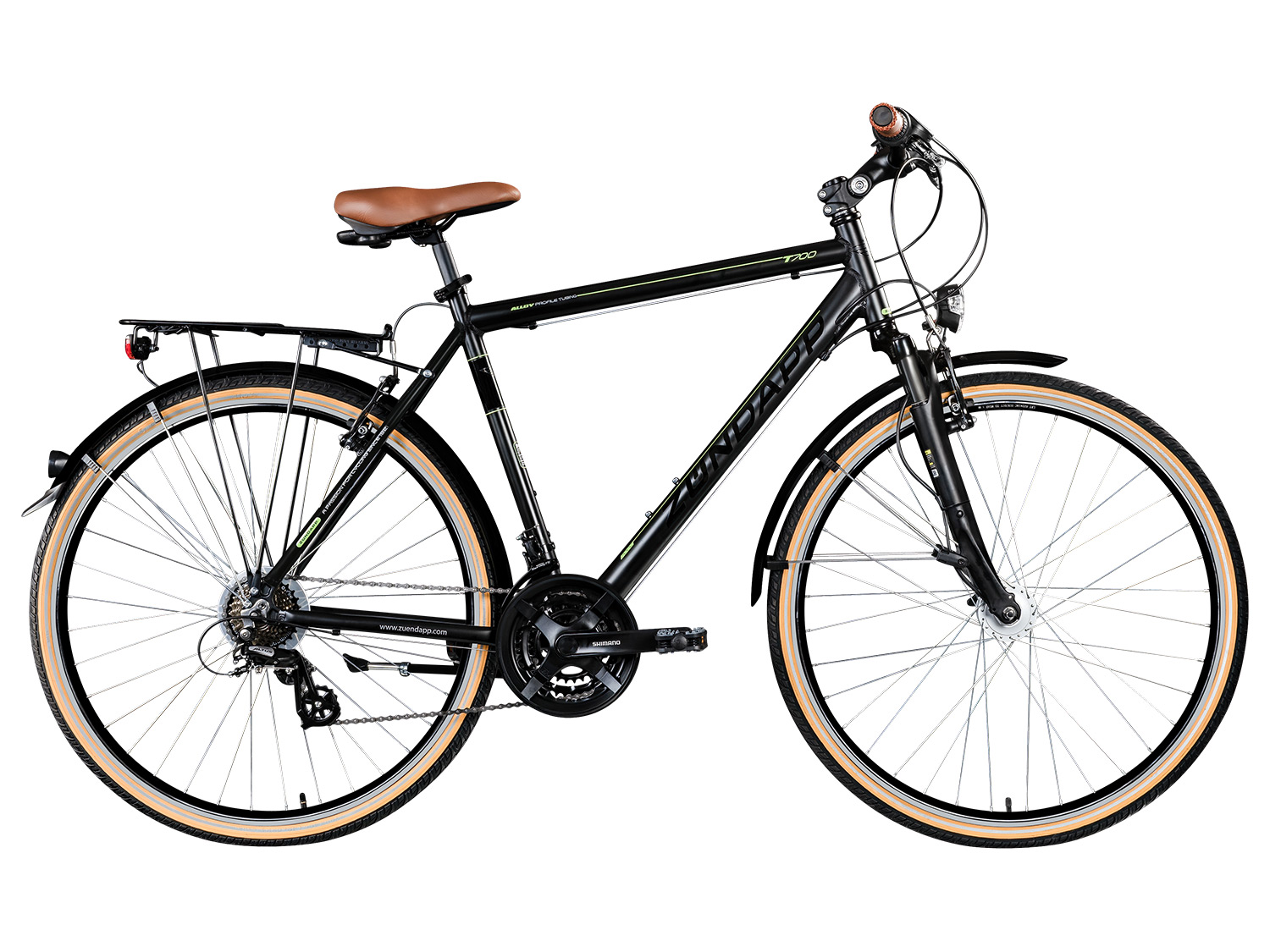 ZÜNDAPP T700 Trekkingbike (Herren, Schwarz, RH 50 cm)
